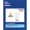 image:imageAvery UltraDuty GHS Labels Waterproof 2 X 3 White Rectangle Labels  200 Total Use with Laser Printers2 X 3