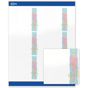 image:imageAvery Printable Square Labels Gold Dots Green Florals 3 x 3 Glossy White Square Labels Permanent LaserInkjet 60ct Great for Product MerchandisingWatercolors With Gold Ginkgo Leaves