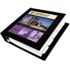 image:imageAvery HeavyDuty Framed View 3Ring Binder 2 EZD Rings 1 Black Binder 680321 Count Pack of 1