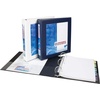 image:imageAvery HeavyDuty Framed View 3Ring Binder 2 EZD Rings 1 Black Binder 680321 Count Pack of 6