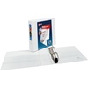 image:imageAvery HeavyDuty View 3 Ring Binder 3 One Touch Slant Rings White Perfect Trading Card Binder 797933