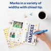 image:imageAvery MarksALot Permanent Markers Regular DeskStyle Size Chisel Tip Water and Wear Resistant 12 Blue Markers 07886
