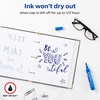 image:imageAvery MarksALot Permanent Markers Regular DeskStyle Size Chisel Tip Water and Wear Resistant 12 Blue Markers 07886