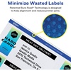 image:imageAvery Printable Shipping Labels Sure Feed Technology 2 x 4 Glossy Crystal Clear 100 Blank Mailing Labels 6522500 labels