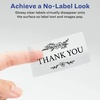 image:imageAvery Printable Shipping Labels Sure Feed Technology 2 x 4 Glossy Crystal Clear 100 Blank Mailing Labels 6522500 labels