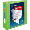 image:imageAvery HeavyDuty View 3 Ring Binder 3 One Touch EZD Rings 670Sheet Capacity 35 Inch Wide Spine Great for Home School Supplies Office or Organization Needs 1 Chartreuse Binder 797790