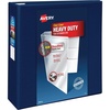 image:imageAvery HeavyDuty View 3 Ring Binder 4 Inch One Touch EZD Rings 45 Inch Spine 1 Navy Blue Binder 79804
