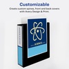 image:imageAvery Showcase Standard View 3 Ring Binder 2 Slant Rings 530Sheet Capacity 28 Inch Wide Spine 1 White Binder Ideal for Lightweight Organization and Occasional Referencing 197012