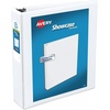 image:imageAvery Showcase Standard View 3 Ring Binder 2 Slant Rings 530Sheet Capacity 28 Inch Wide Spine 1 White Binder Ideal for Lightweight Organization and Occasional Referencing 197012