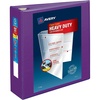 image:imageAvery HeavyDuty View 3 Ring Binder 3 One Touch EZD Rings 1 Purple Binder 798103