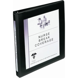 image:imageAvery Framed View Binder with 12 inch Gap Free Slant Ring Black 68050Black