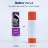 image:imageAvery Glue Stick Disappearing Purple Color Washable Nontoxic 026 oz Permanent Glue Stic 6pk 98096