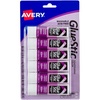 image:imageAvery Glue Stick Disappearing Purple Color Washable Nontoxic 026 oz Permanent Glue Stic 6pk 98096
