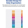 image:imageAvery Ready Index Table of Contents Dividers 12Tab Color 1 Set