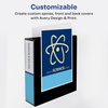 image:imageAvery Showcase Standard View 3 Ring Binder 3 Slant Rings 635Sheet Capacity 35 Inch Wide Spine 1 White Binder Ideal for Lightweight Organization and Occasional Referencing 197513