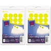 image:imageAvery PrintWrite SelfAdhesive Removable Labels 075 Inch Diameter Yellow 1008 per Pack 546234 inch diameter  2016 count Pack of 2